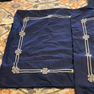 Pottery Barn throw pillow covers set of 2